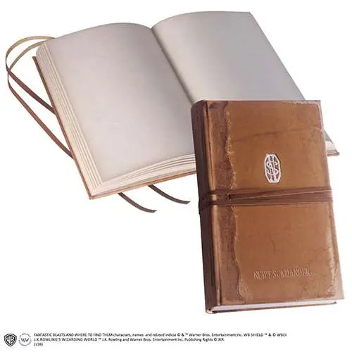 Figurine hp fb newt scamander journal